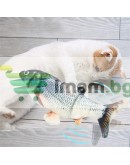Мърдаща играчка рибка за котки